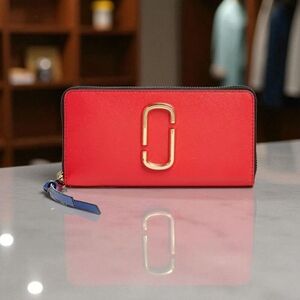 MARC JACOBS Snapshot Standard Leather Continental Wallet